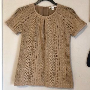 Banana Republic lace crochet top